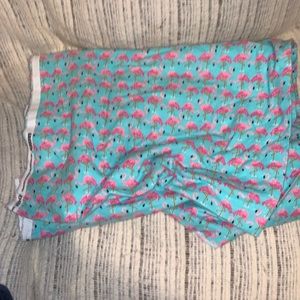 Adorable JOANN fabric large piece of flamingo material